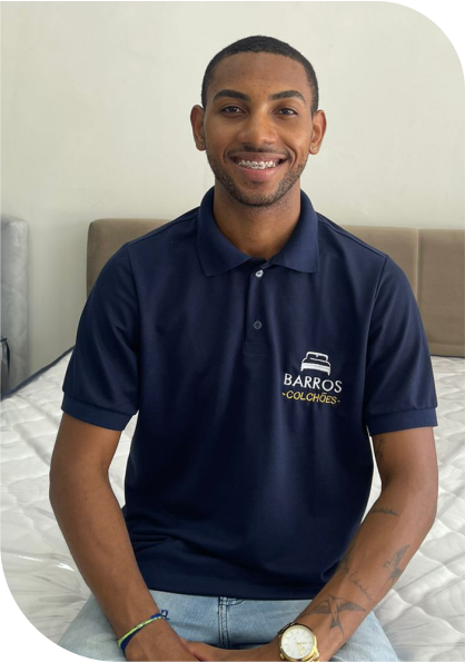Ray, consultor da Barros Colchões